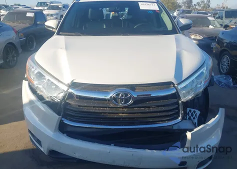 2014 Toyota Highlander Xle V6 из США, поврежденный, VIN 5TDKKRFH5ES016431